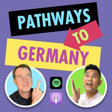 Logo des Podcasts "Pathways to Germany" des DAAD-Informationszentrums Kuala Lumpur