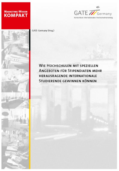 Cover der GATE-Germany-Publikation "Rekrutierung herausragender internationaler Studierender"