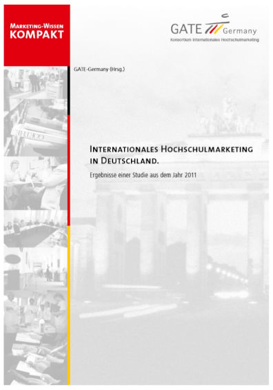Cover der GATE-Germany-Publikation "Internationales Hochschulmarketing: Herausforderungen und Strategien"