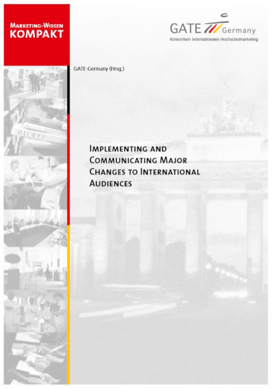 Cover der GATE-Germany-Publikation "Implementing and communicating major changes"