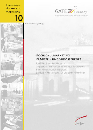 Cover der GATE-Germany-Publikation "Hochschulmarketing in Mittel- und Südosteuropa"