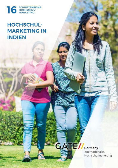 Cover der GATE-Germany-Publikation "Hochschulmarketing in Indien"