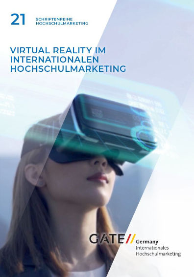 Cover der GATE-Germany-Publikation "Virtual Reality im internationalen Hochschulmarketing"