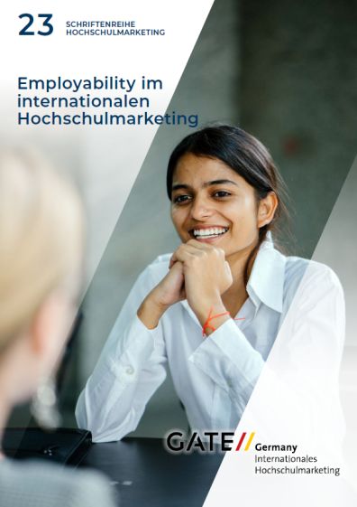 Cover der GATE-Germany-Publikation "Employability und internationales Hochschulmarketing"