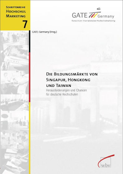 Cover der GATE-Germany-Publikation "Die Bildungsmärkte von Singapur, Hongkong und Taiwan"